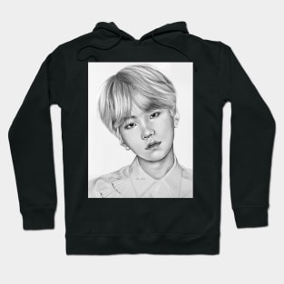 Yoongi Pencil Drawing Hoodie